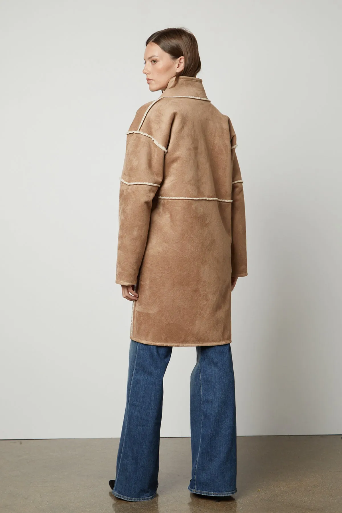 CARA LUXE SHERPA REVERSIBLE JACKET