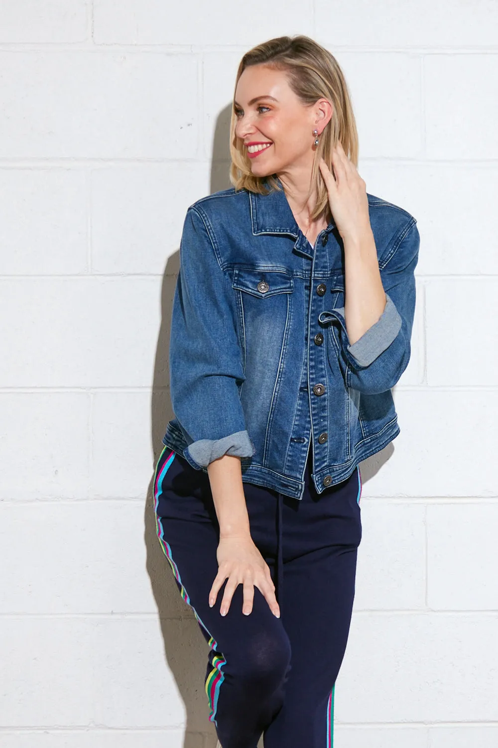 Carolyn Denim Jacket - Denim