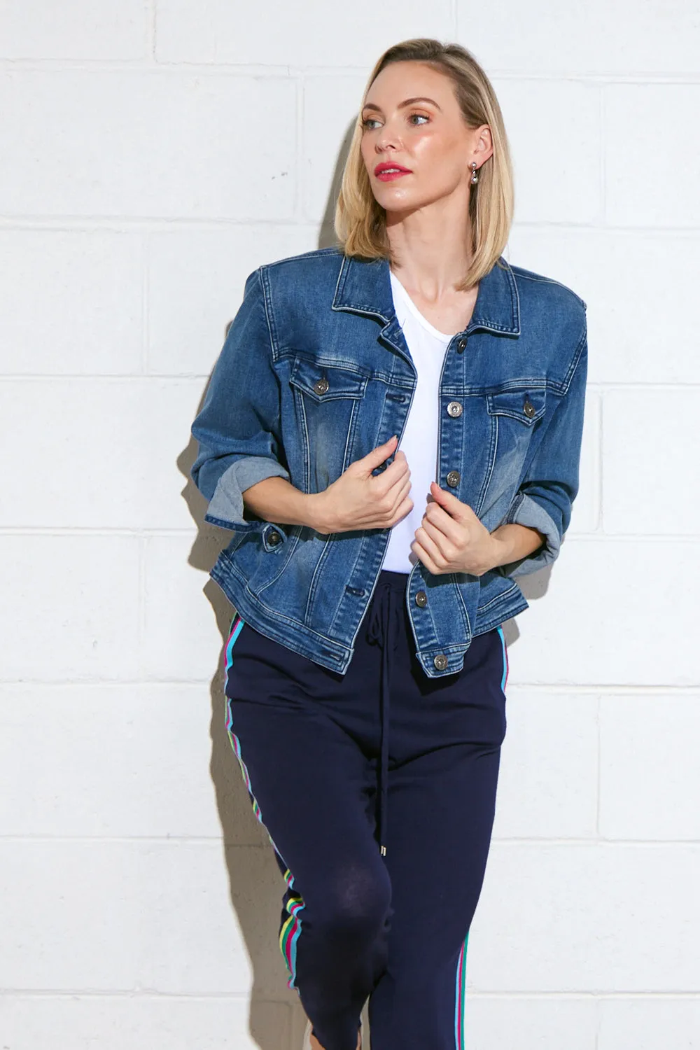 Carolyn Denim Jacket - Denim