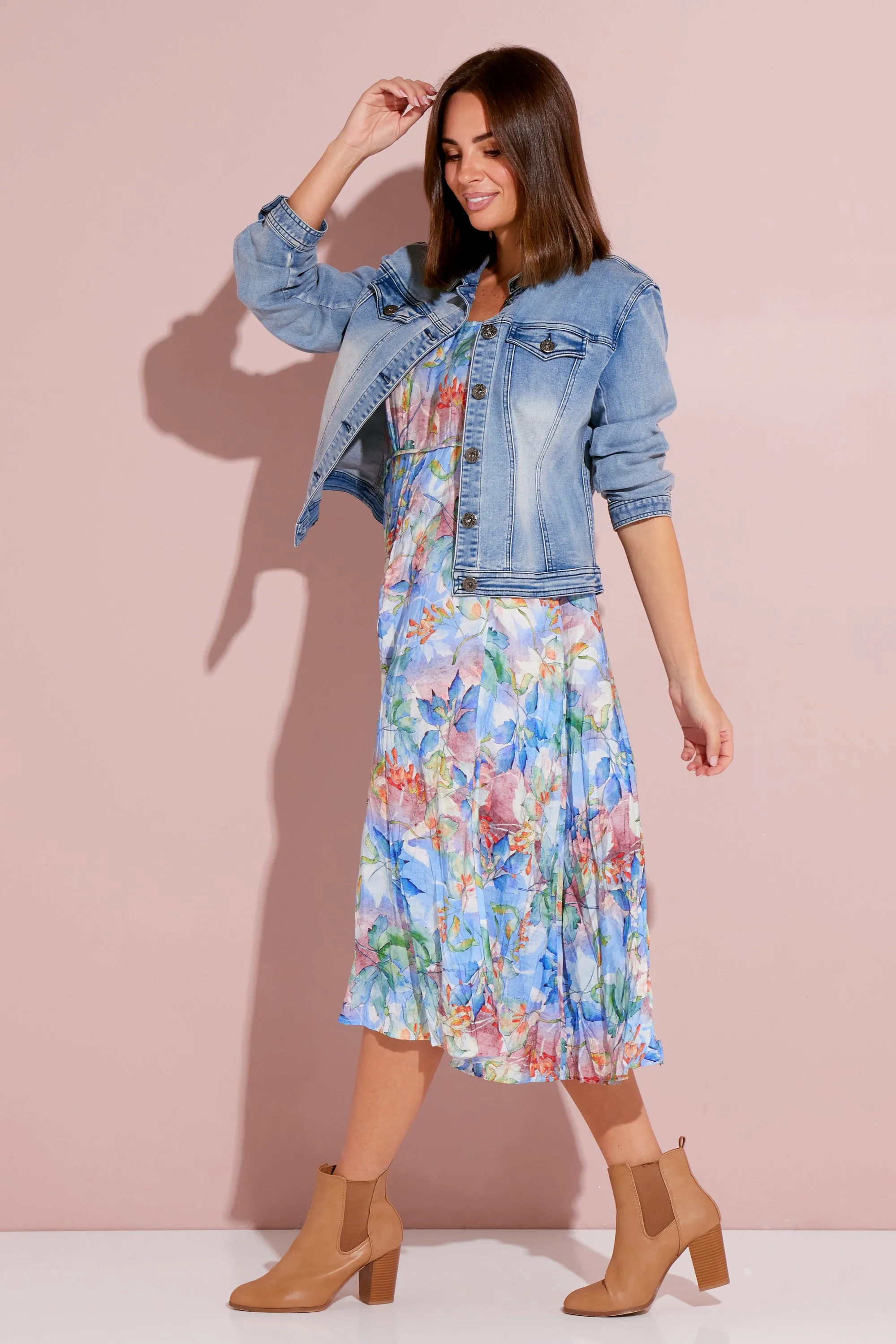 Carolyn Denim Jacket - Light Denim