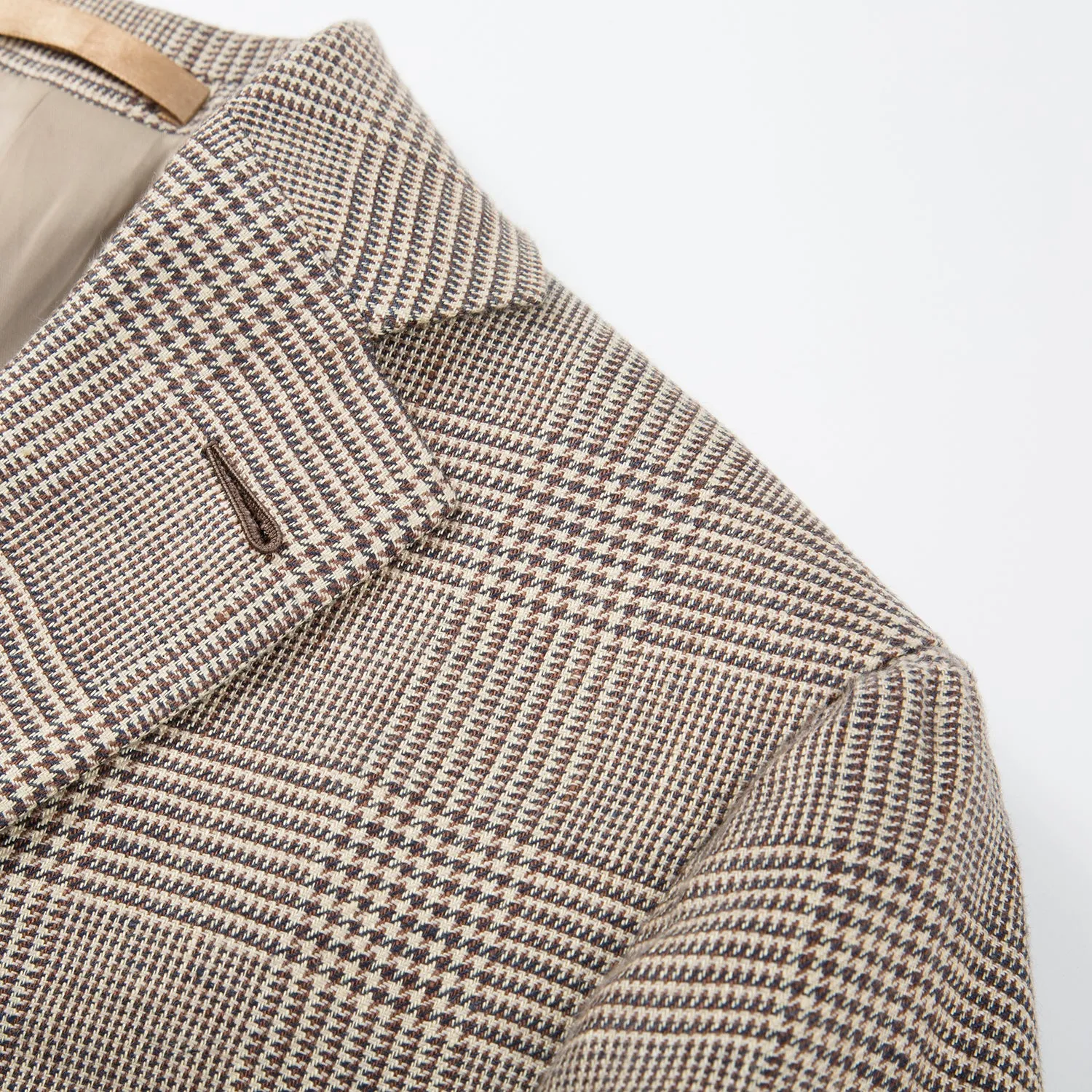 CHECK LINEN PRINCE OF WALES BLAZER - BAIRD McNUTT - 4 colors