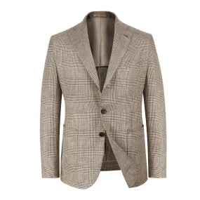 CHECK LINEN PRINCE OF WALES BLAZER - BAIRD McNUTT - 4 colors