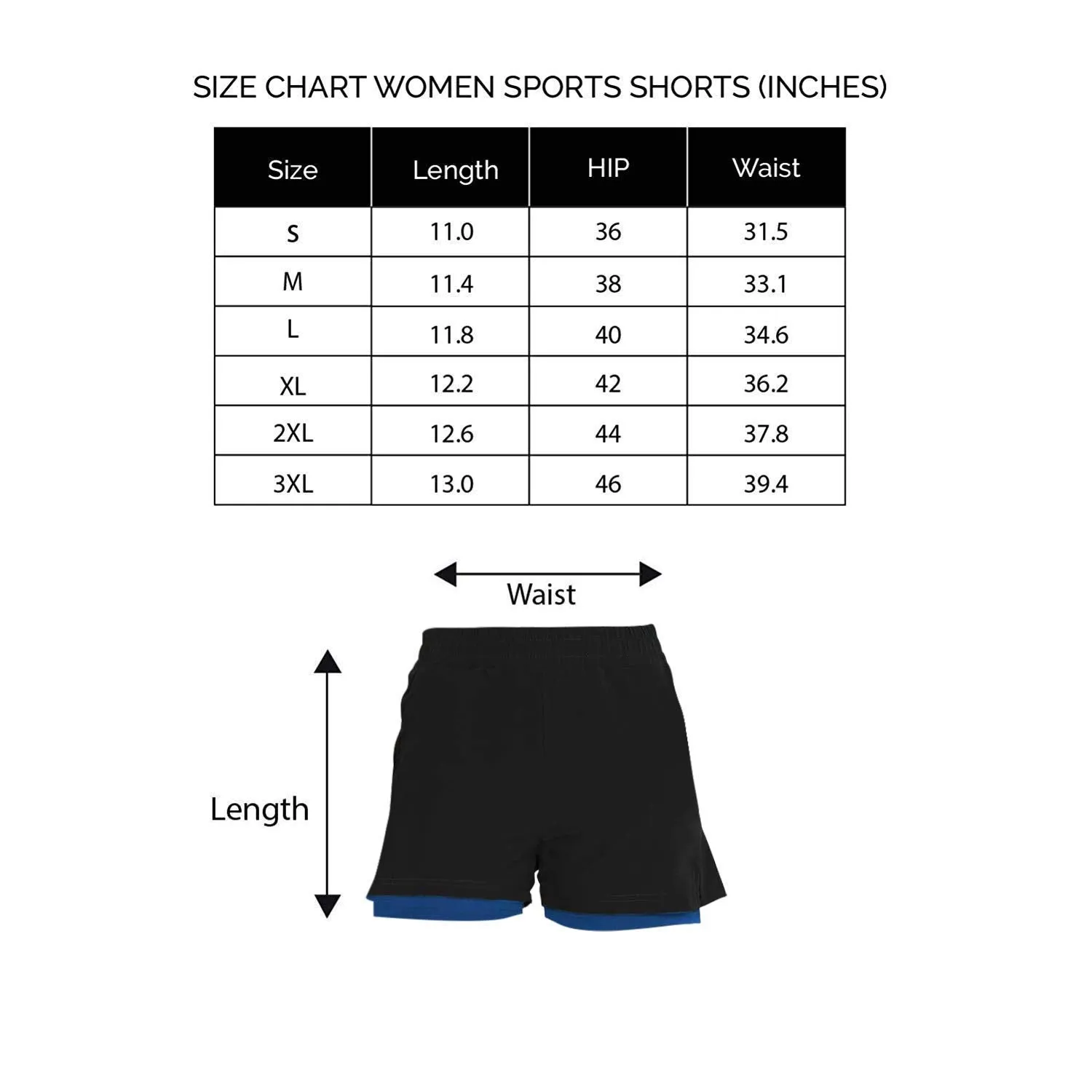 CHKOKKO Double Layered Sports Gym Workout Running Shorts for Women Green XL