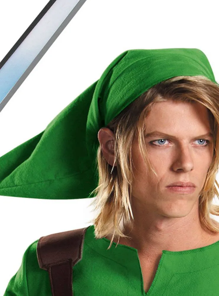 Classic Legend of Zelda Plus Size Mens Link Costume