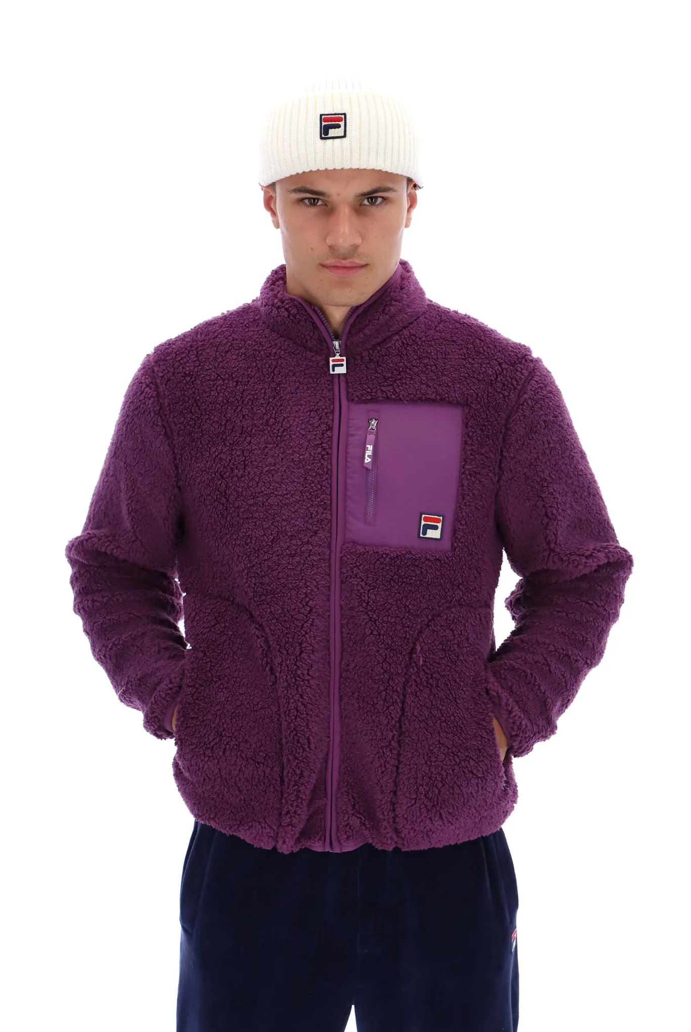 Cormac Tonal Zip Through Fleece Jacket