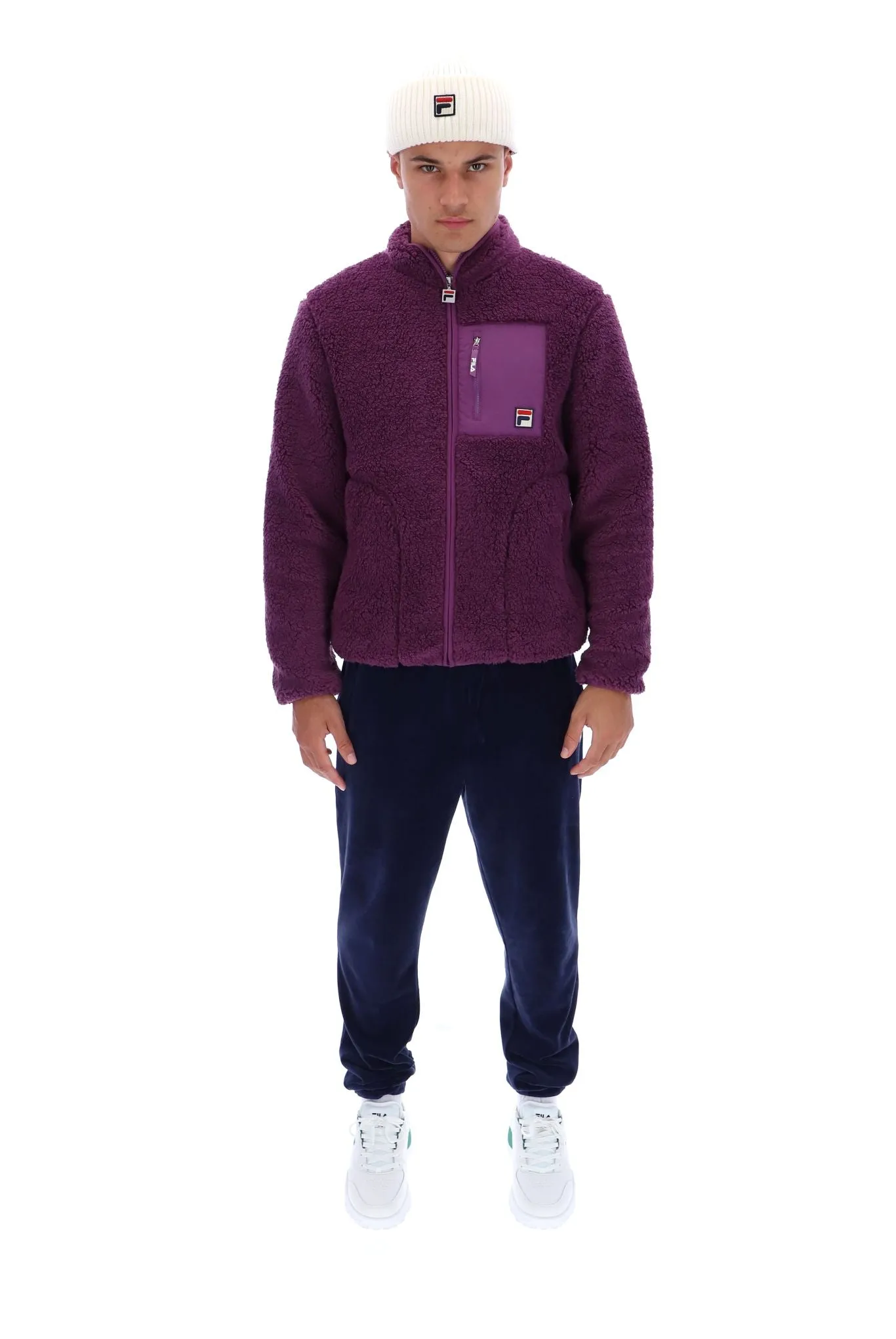 Cormac Tonal Zip Through Fleece Jacket