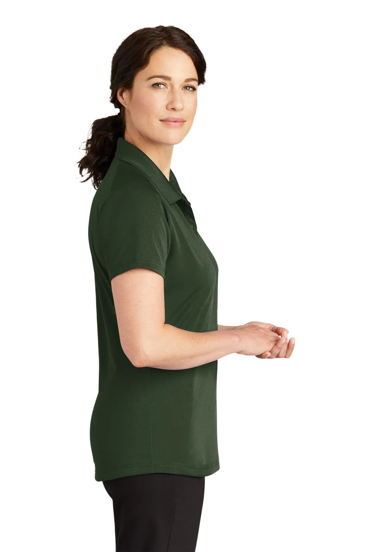 CornerStone Ladies Lightweight Polo, Dark Green