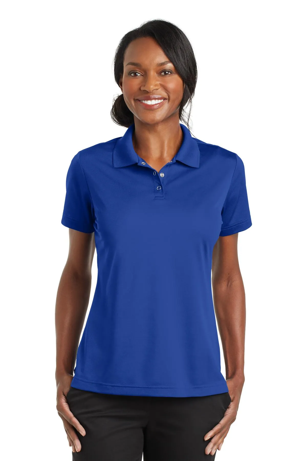 CornerStone® Ladies Micropique Gripper Polo. CS422