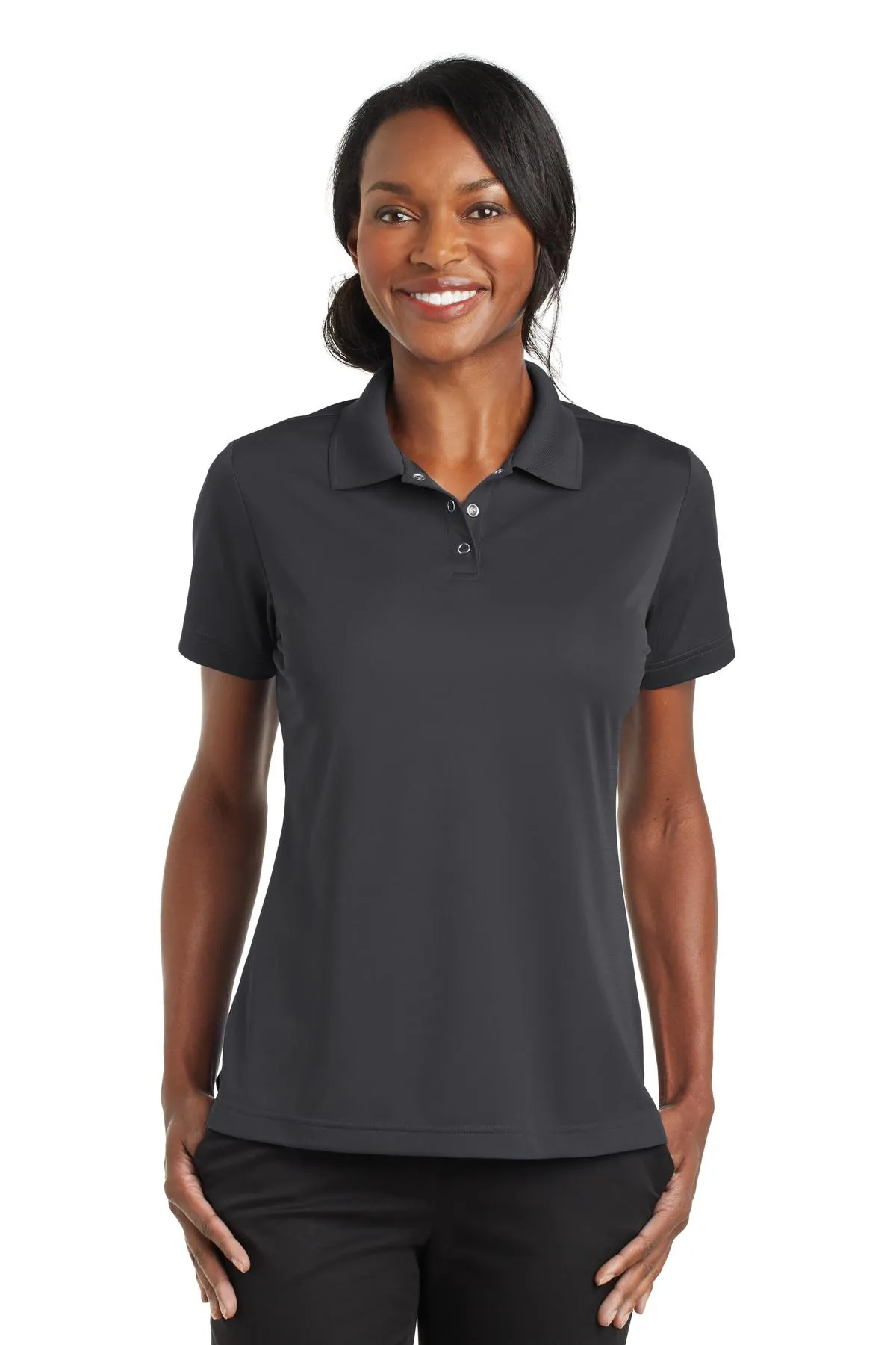 CornerStone® Ladies Micropique Gripper Polo. CS422