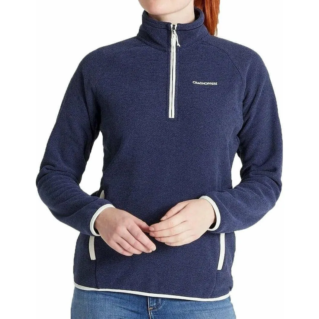 Craghoppers Allina Half Zip Womens Fleece Top - Navy