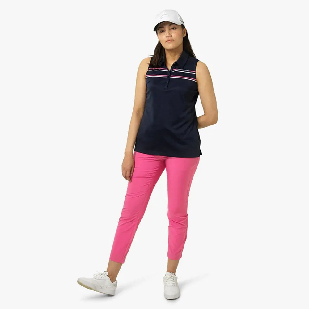 Cross Women's Primus Sleeveless Golf Polo - Navy