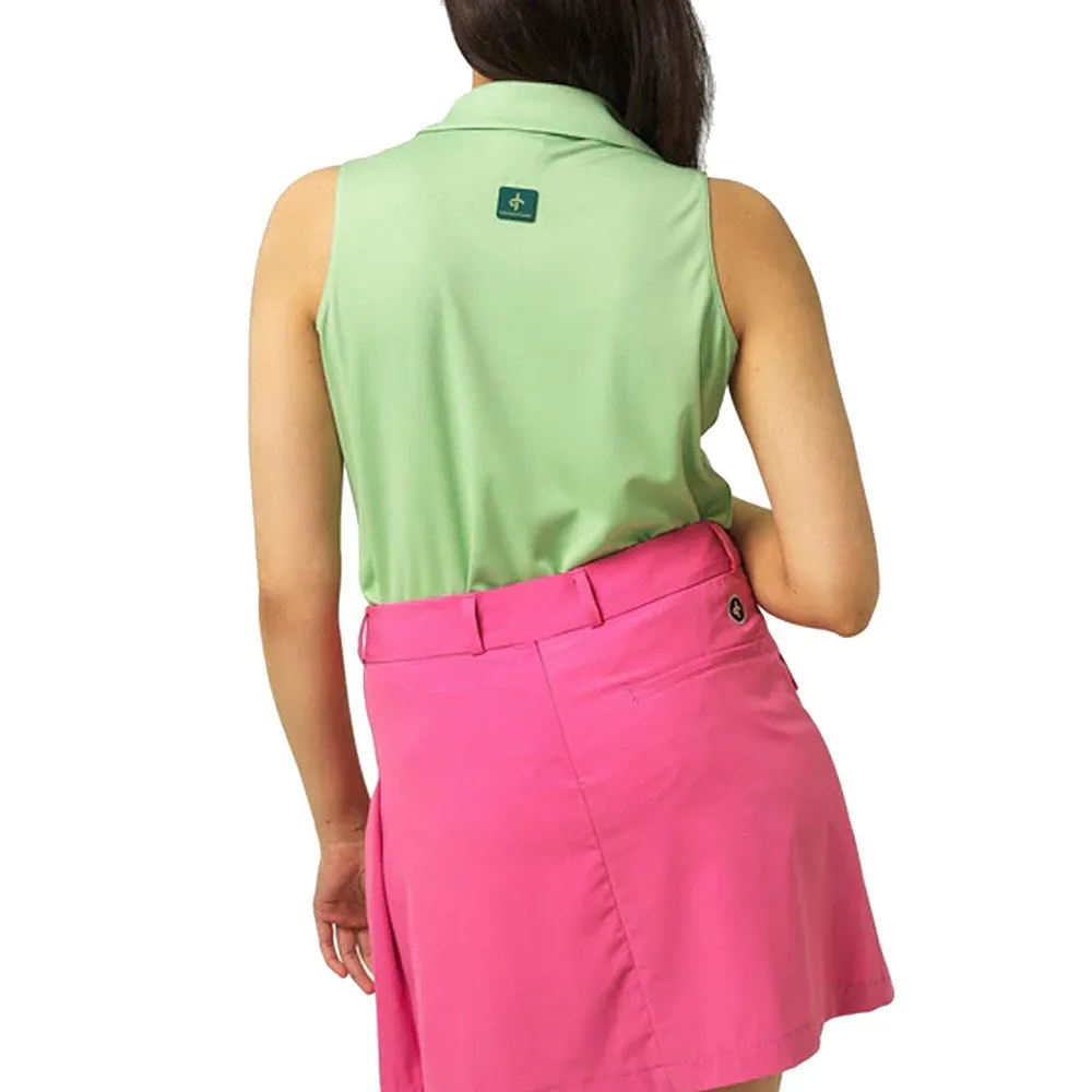 Cross Women's Primus Sleeveless Golf Polo - Spruce