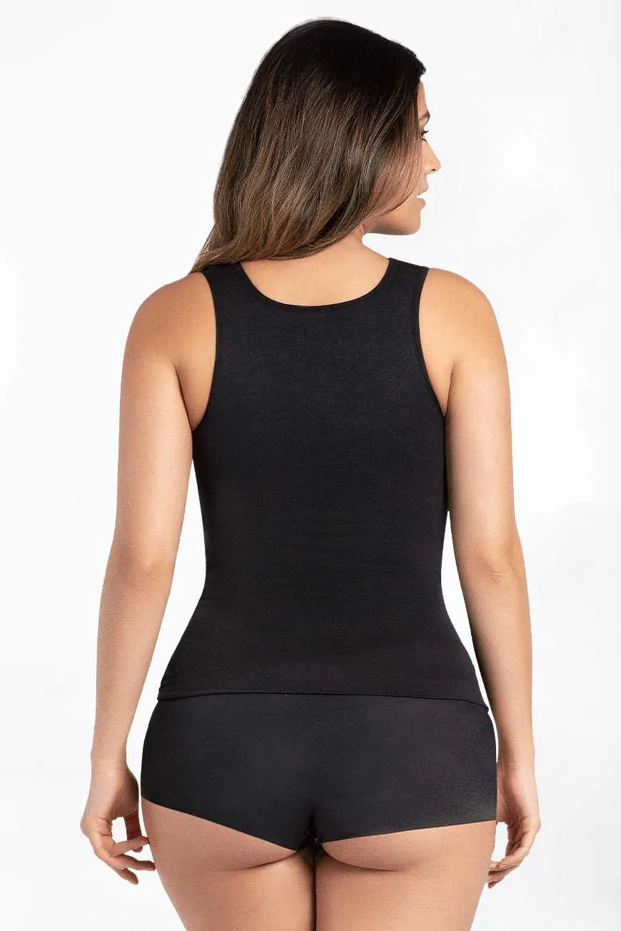 Curveez Essential Square Neck Shapewear Tank Top