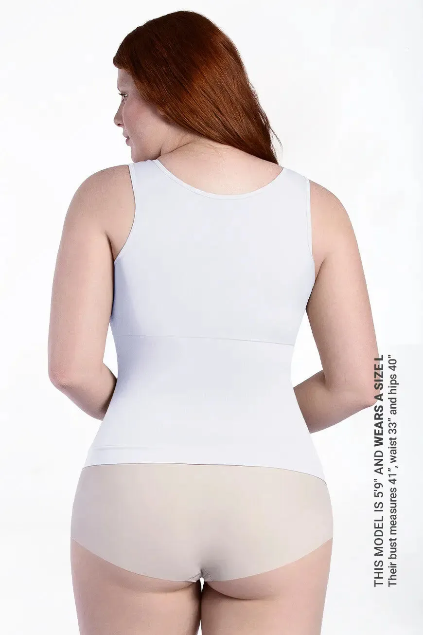 Curveez Essential Square Neck Shapewear Tank Top