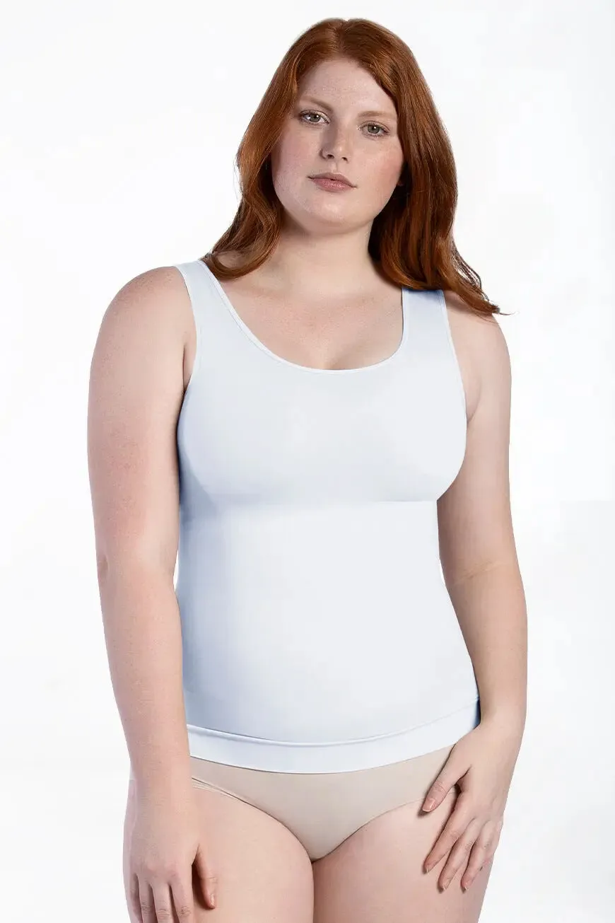 Curveez Essential Square Neck Shapewear Tank Top