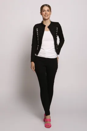 Cutie London Military Style Blazer - Black