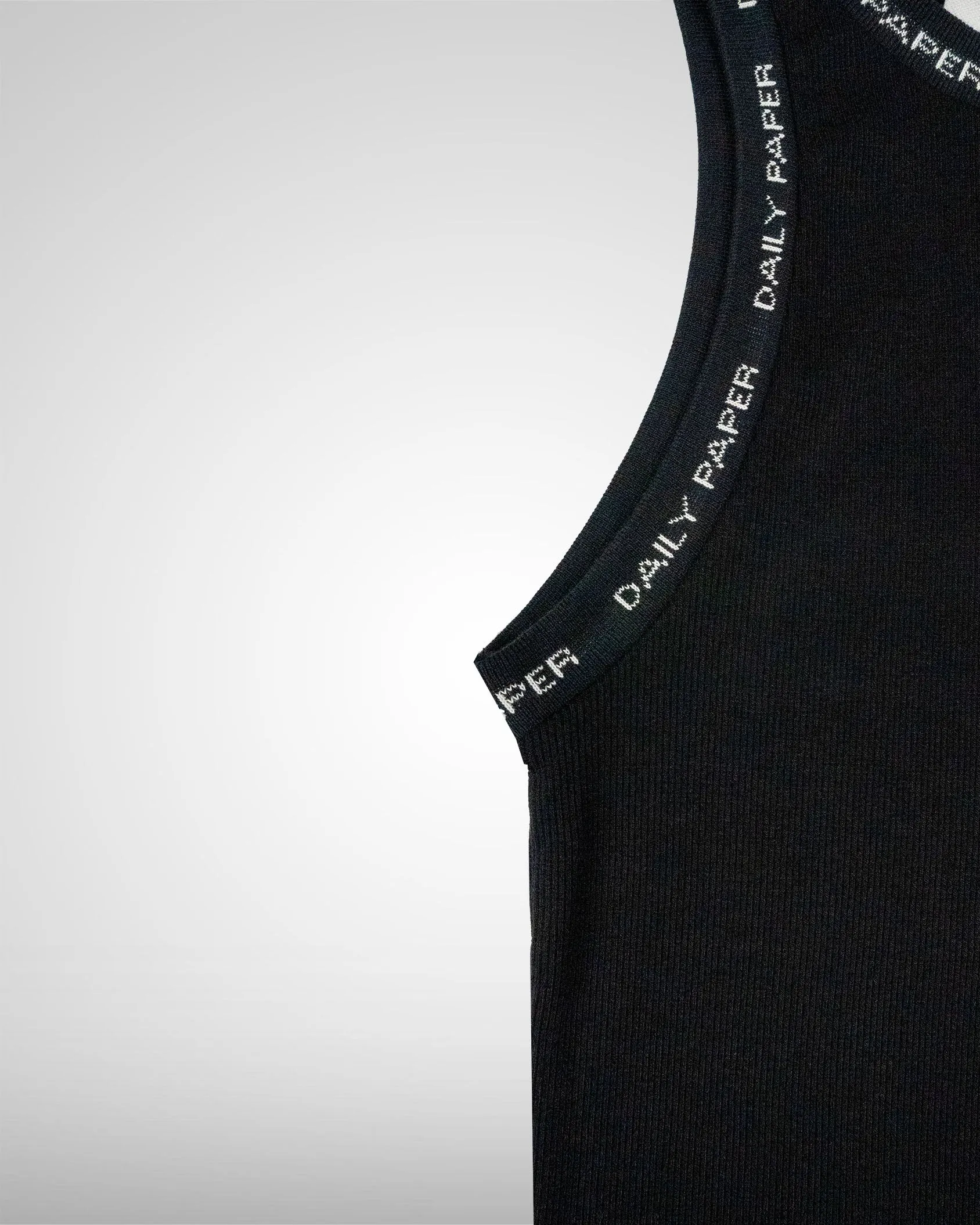 Daily Paper Erib Tank Top - Black