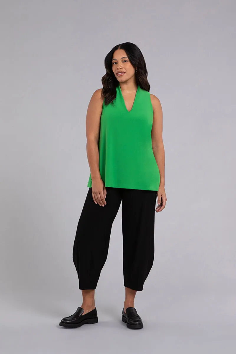 Deep V Trapeze Tank | Kelly Green