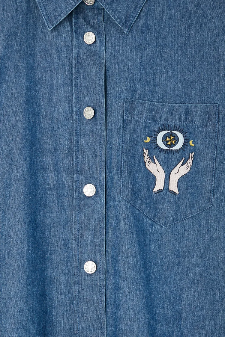 Denim Mystical Nami Shirt