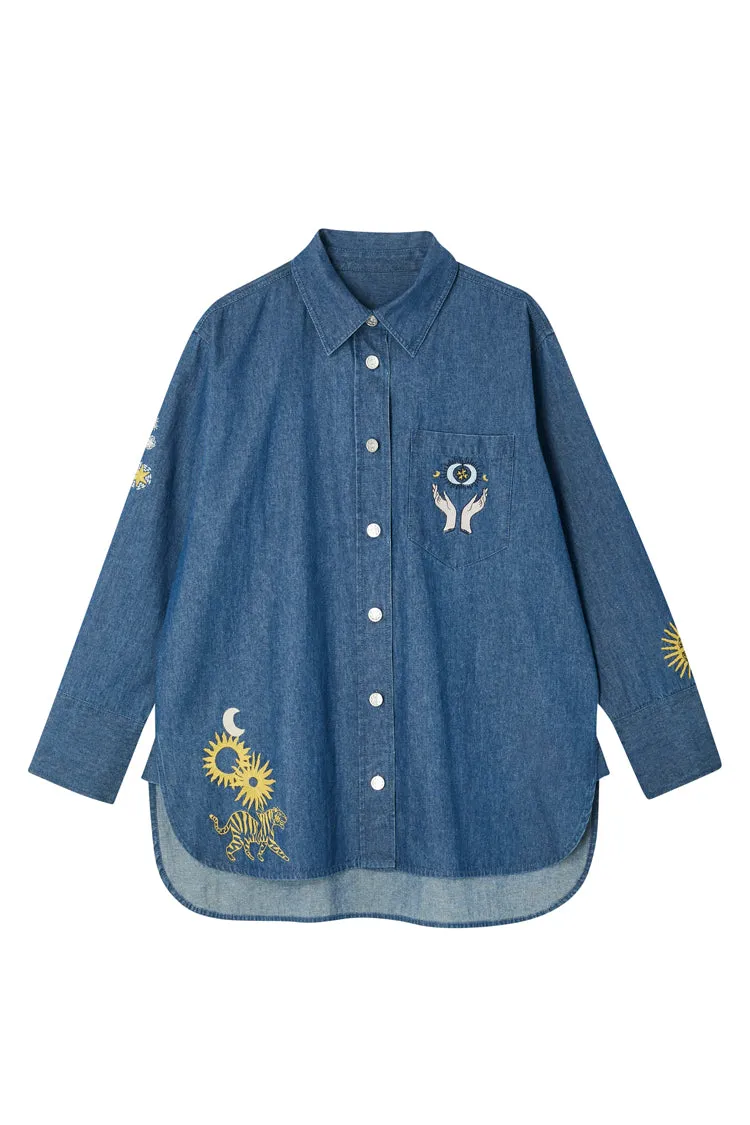 Denim Mystical Nami Shirt