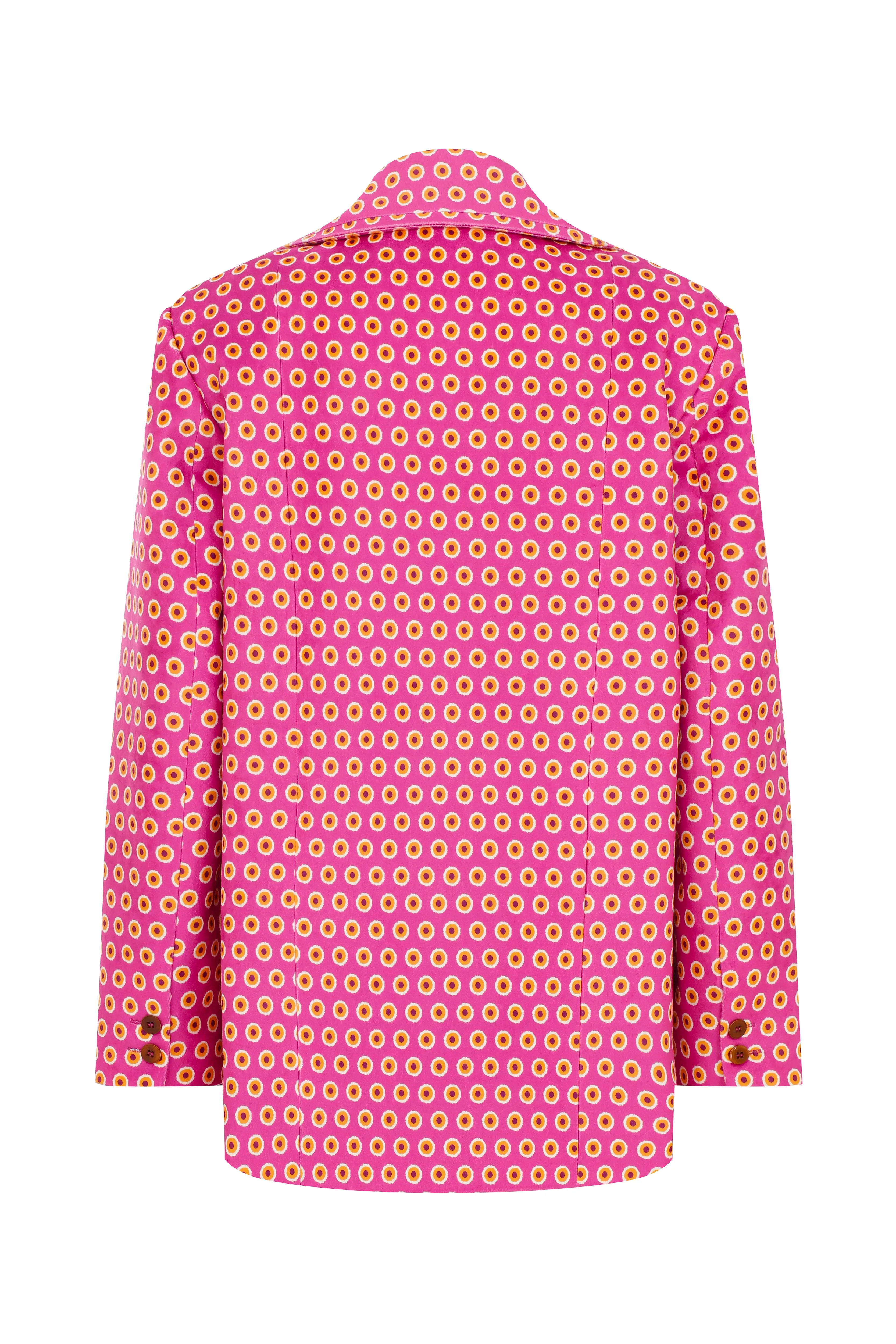 Dot Blazer Pink