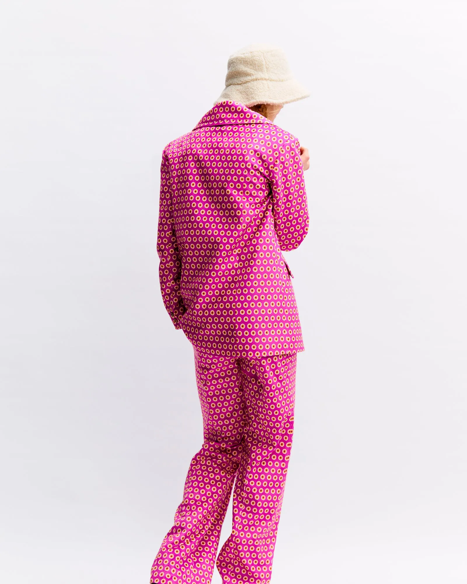 Dot Blazer Pink