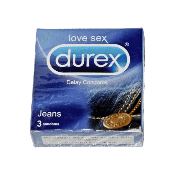 DUREX JEANS DEALY CONDOMS 3PCS