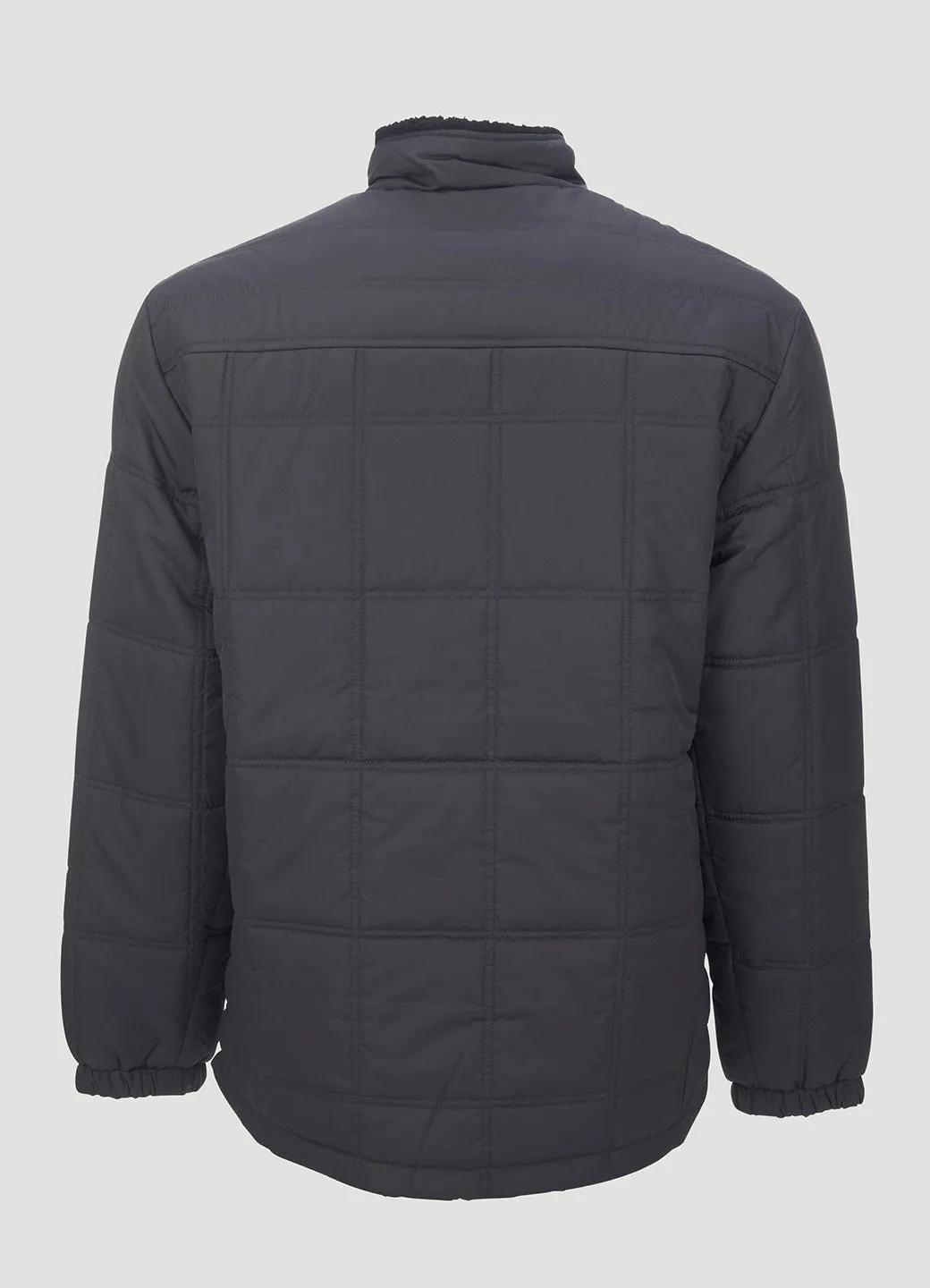 Empire Quilted Mock Neck Jacket