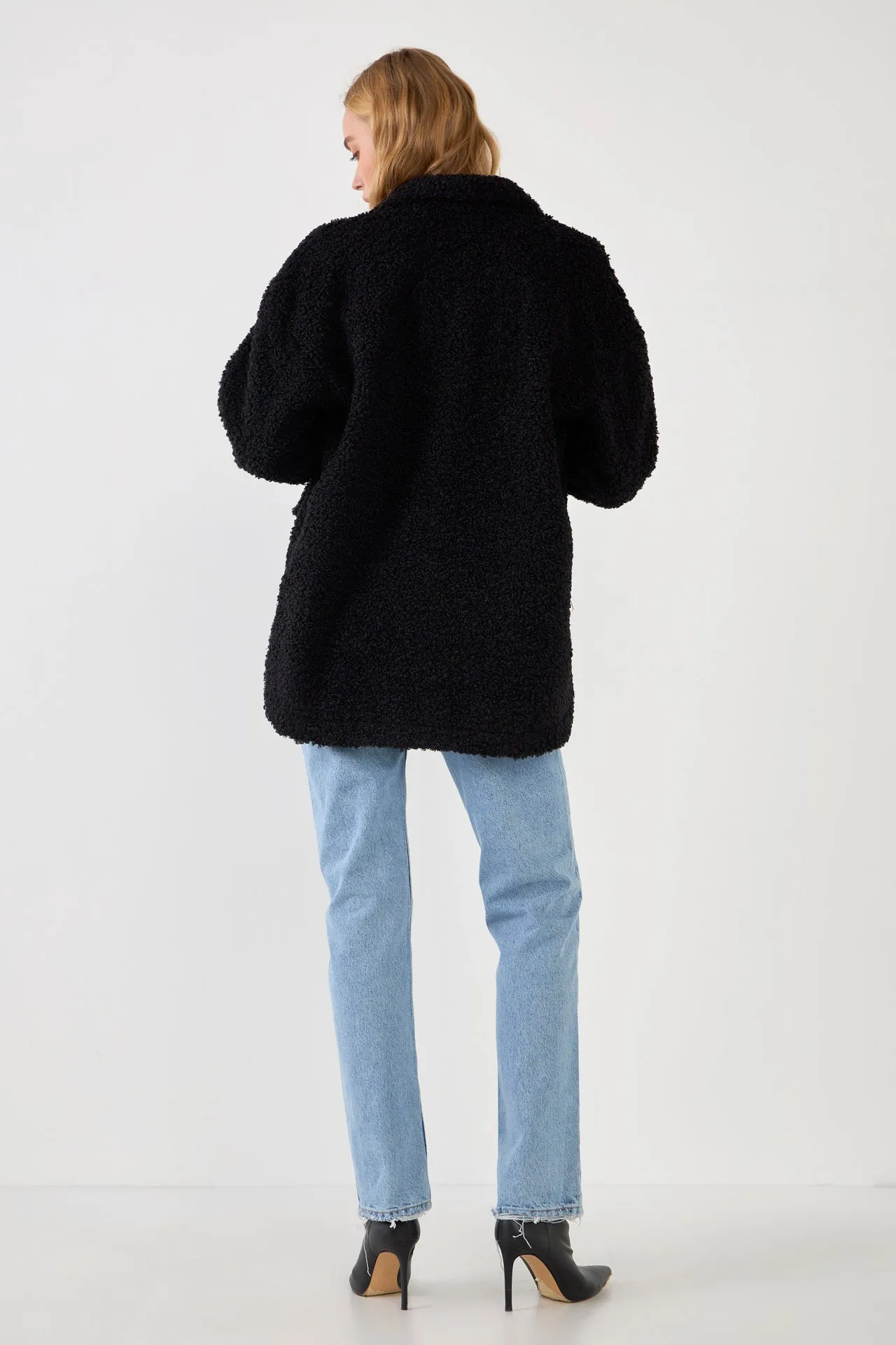 English Factory - Oversized Sherpa Jacket