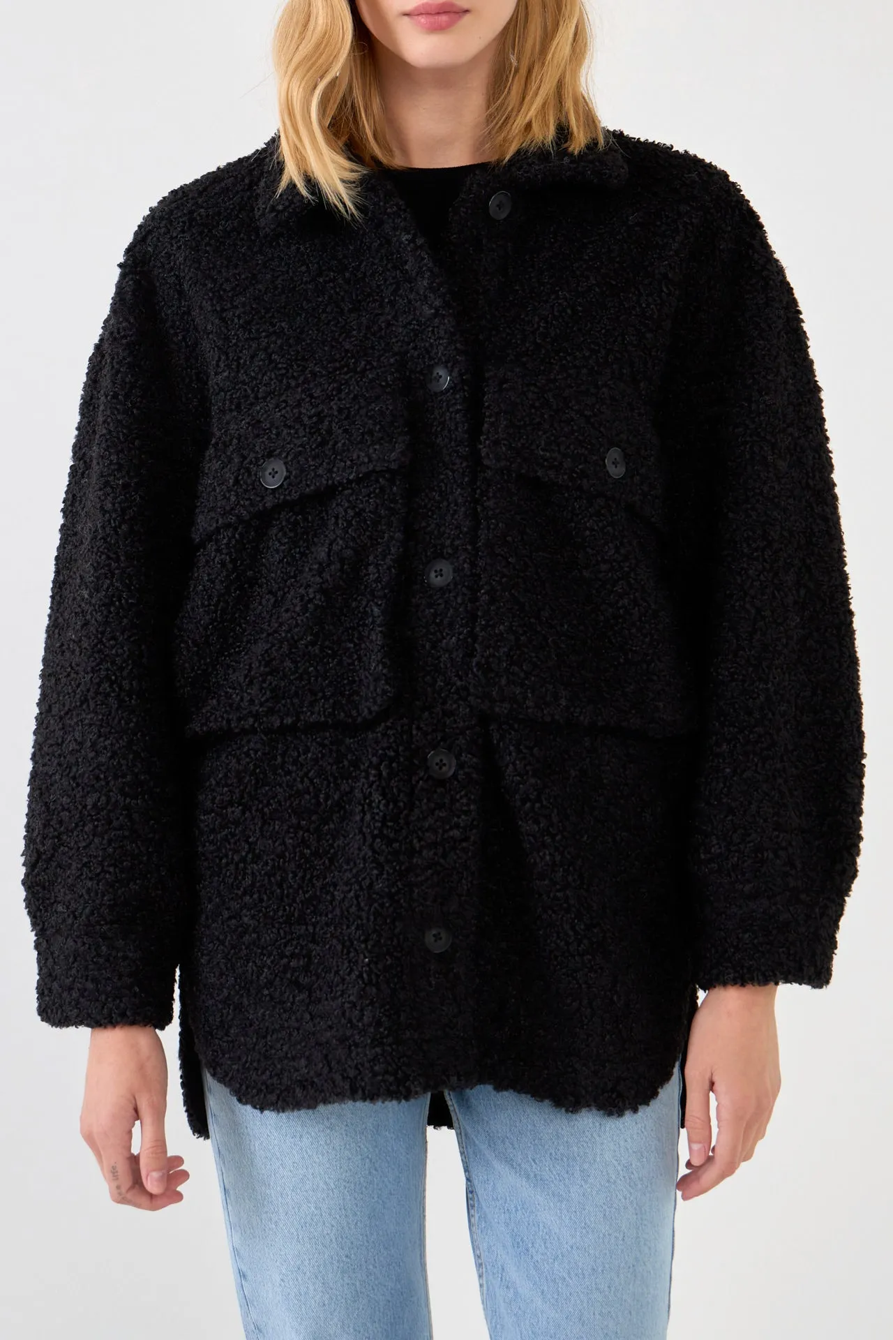 English Factory - Oversized Sherpa Jacket