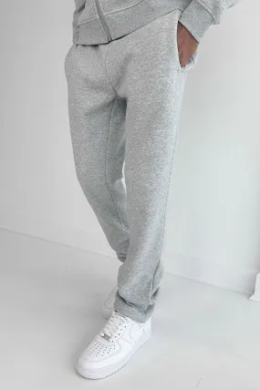 Essential Straight Leg Jogger - Grey Marl