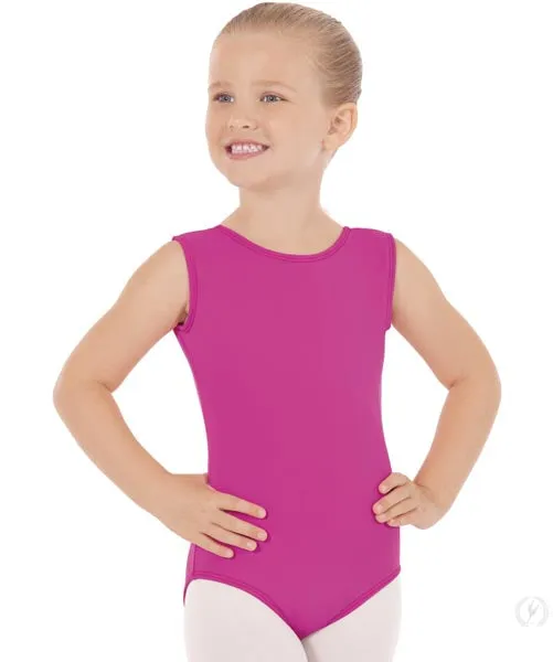 Eurotard 4489 Girls Microfiber Tank Leotard