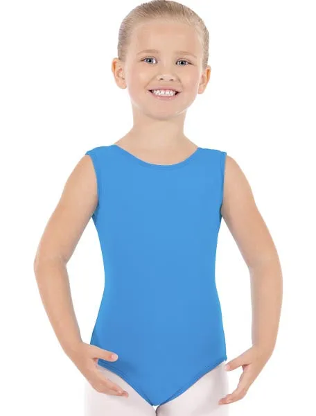 Eurotard 4489 Girls Microfiber Tank Leotard