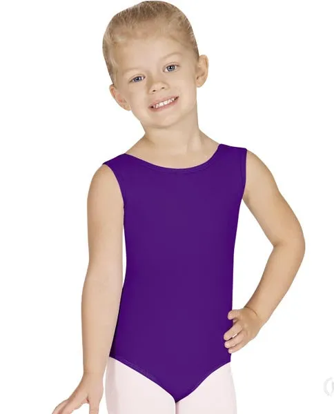 Eurotard 4489 Girls Microfiber Tank Leotard