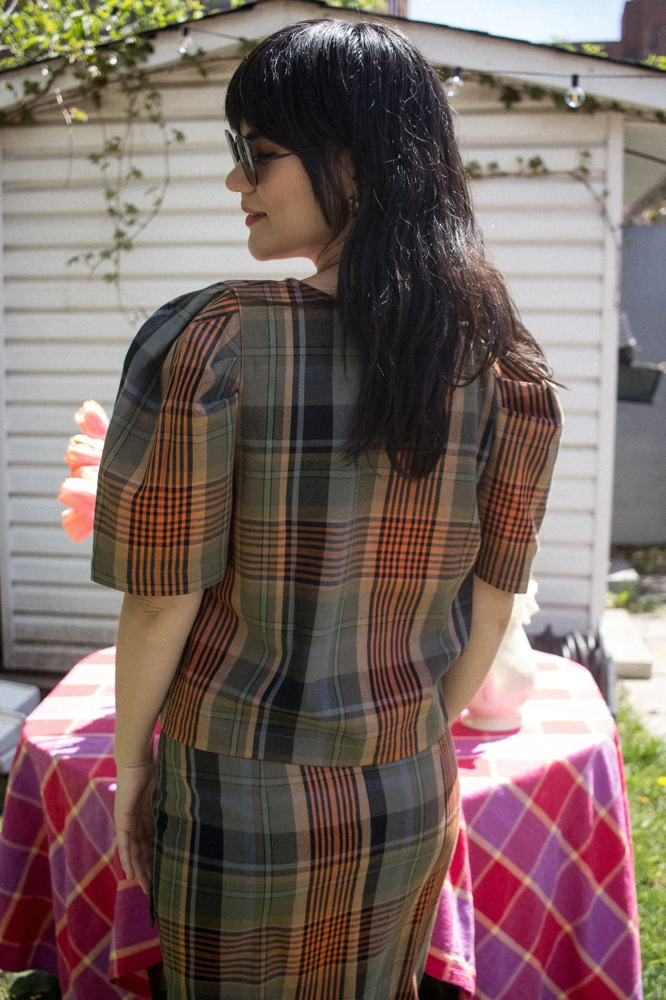 Eve Gravel Floyd Top - Tartan (Online Exclusive)