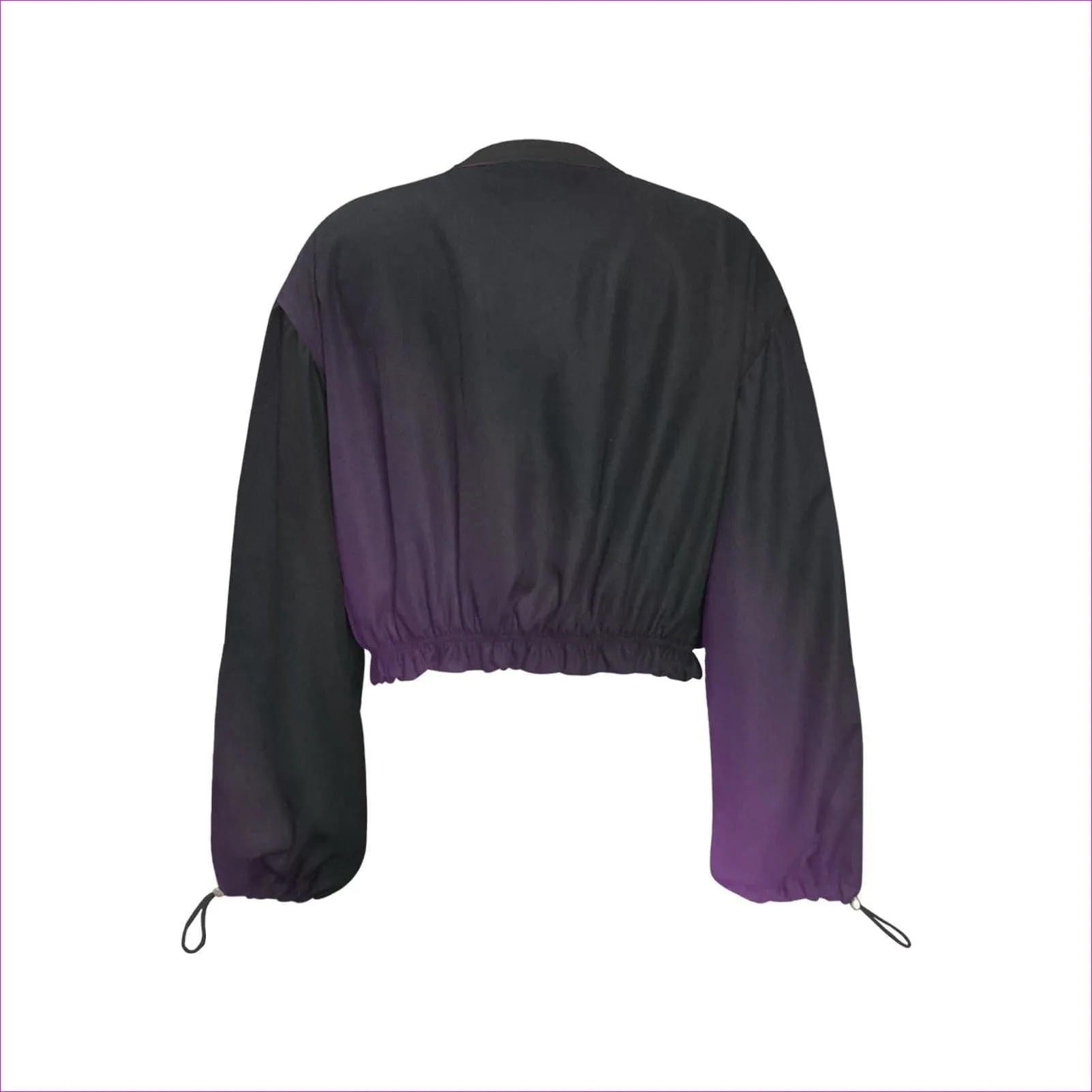 Fade Womens Chiffon Cropped Jacket 2 variations