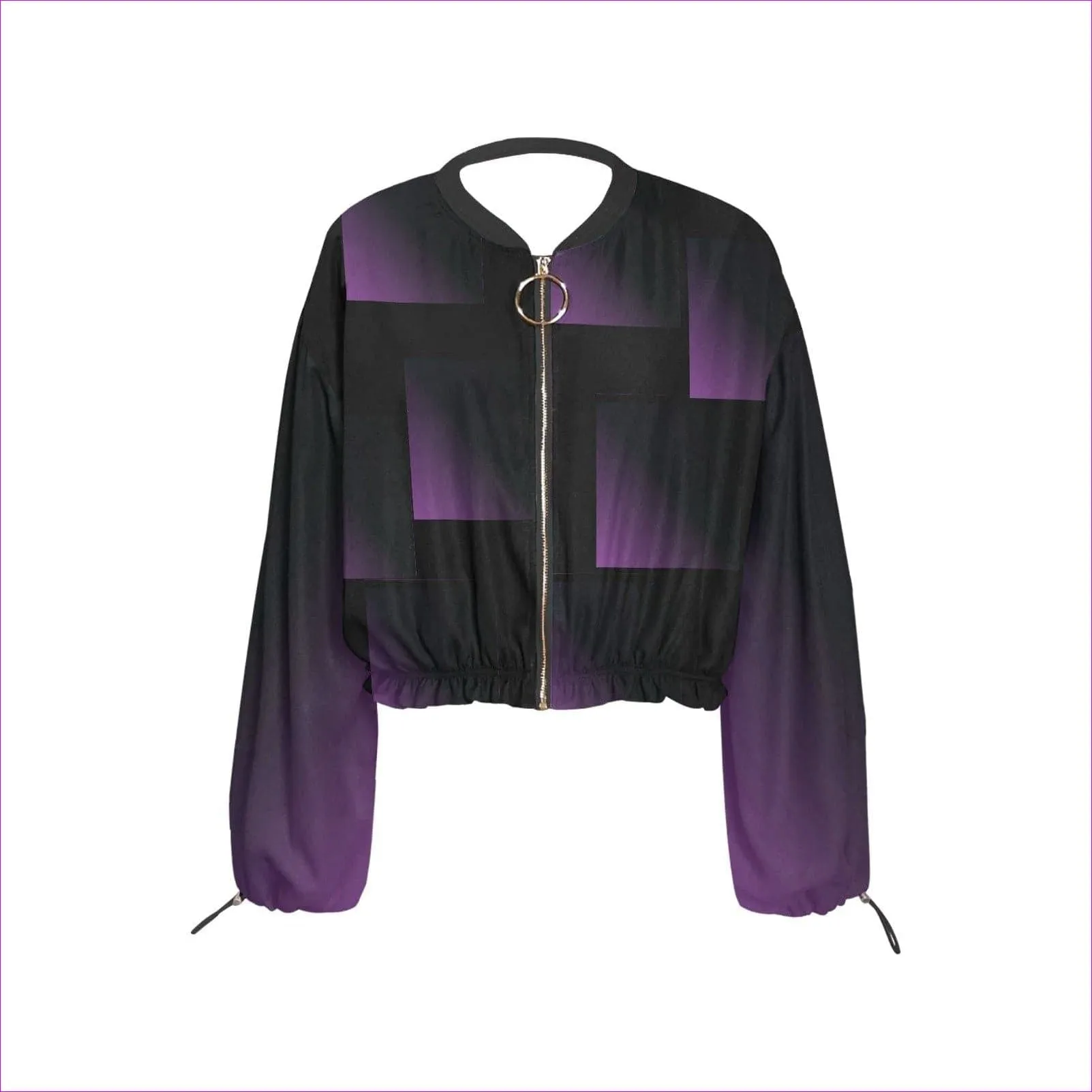 Fade Womens Chiffon Cropped Jacket 2 variations