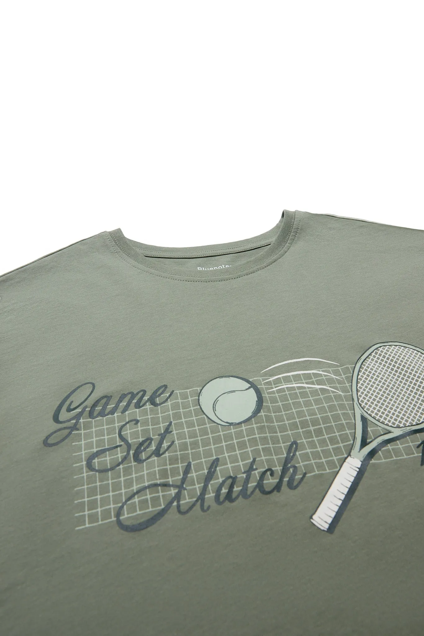 Game Set Match Tennis Graphic Relaxed Tee