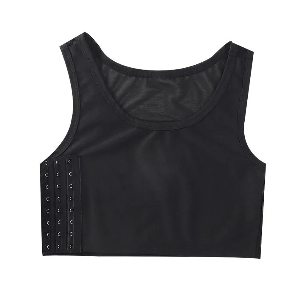 Gender Fluid Chest Binder Black - Medium