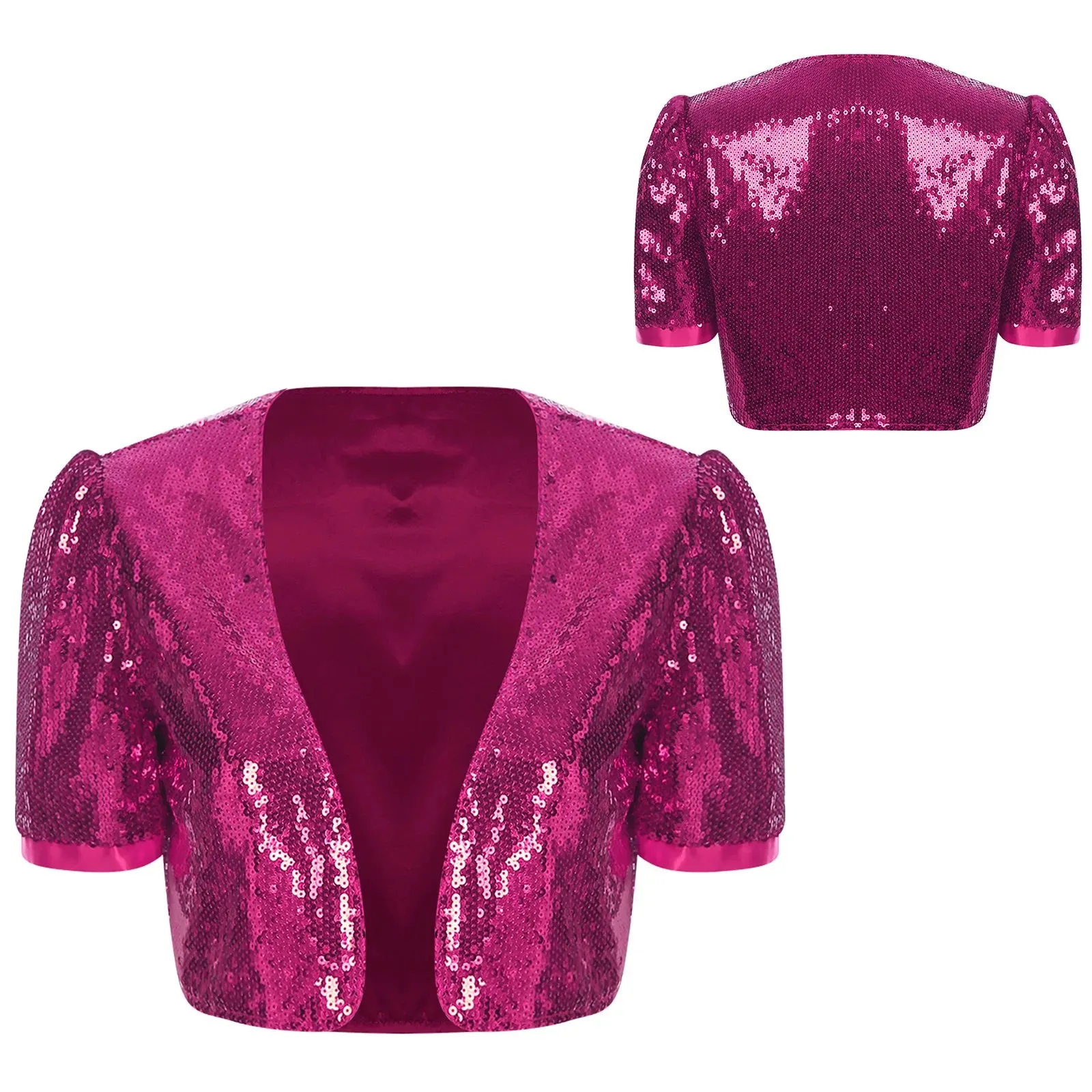 Glitzi- the 1930s Inspired Sequined Bolero Jacket