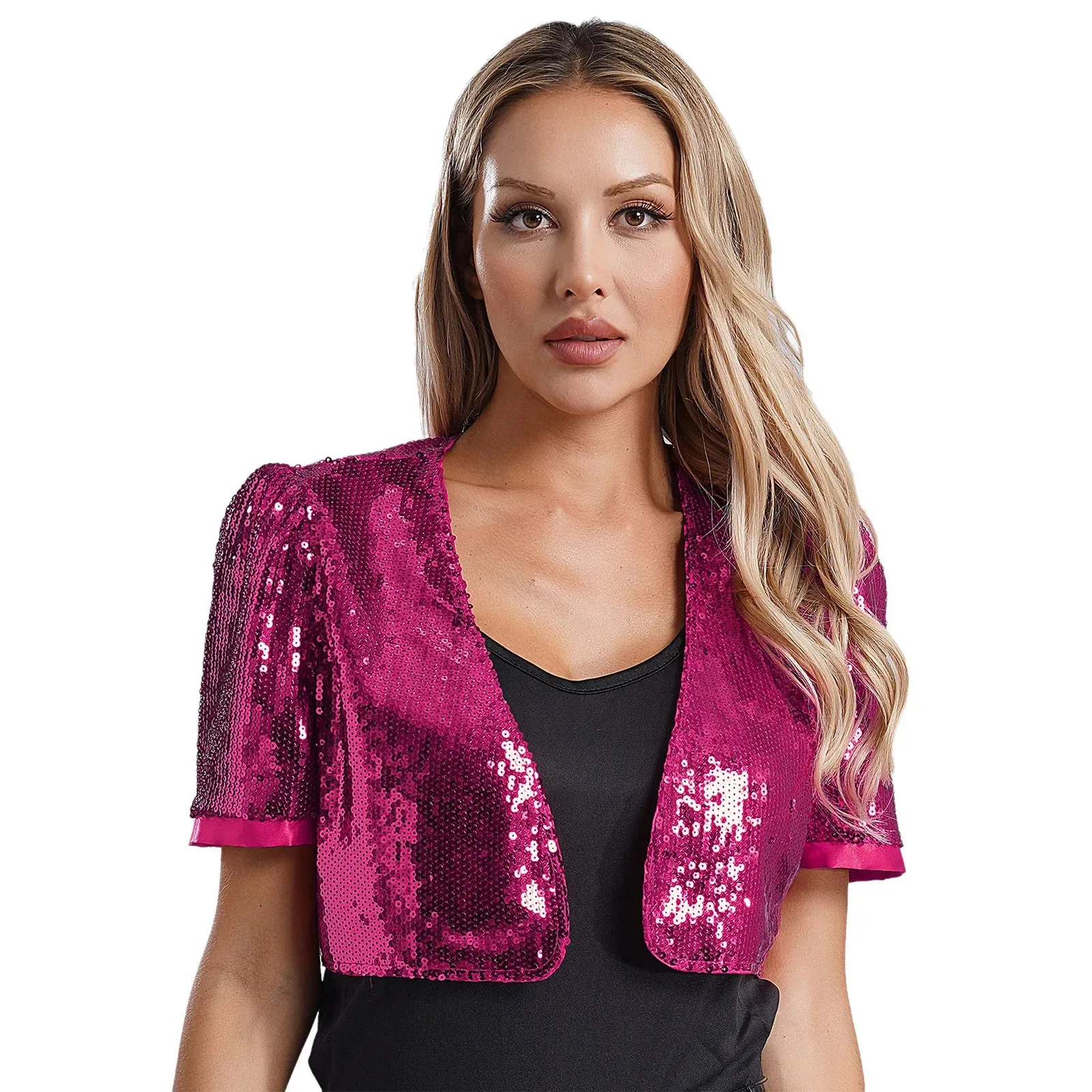 Glitzi- the 1930s Inspired Sequined Bolero Jacket