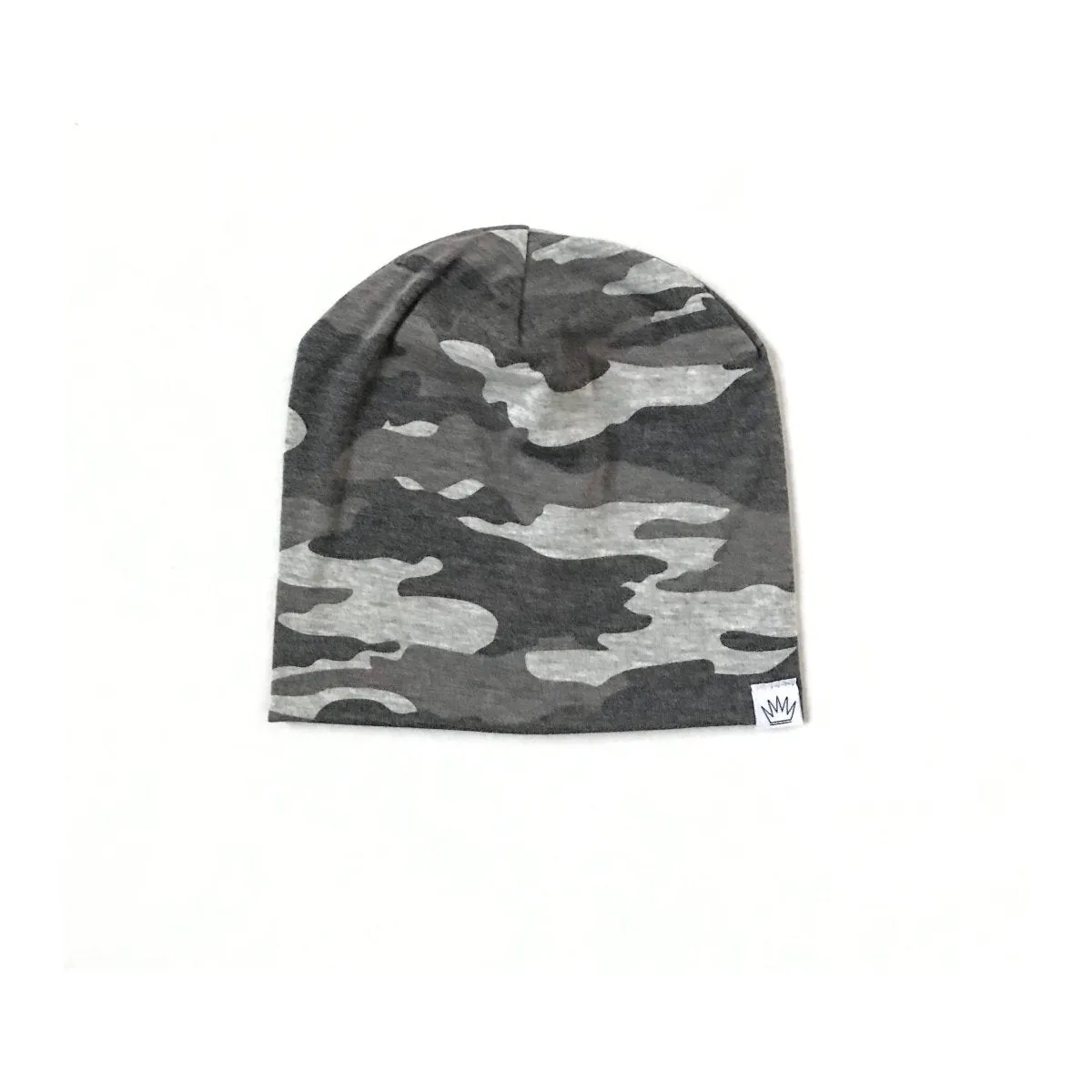 Gray Camo Beanie