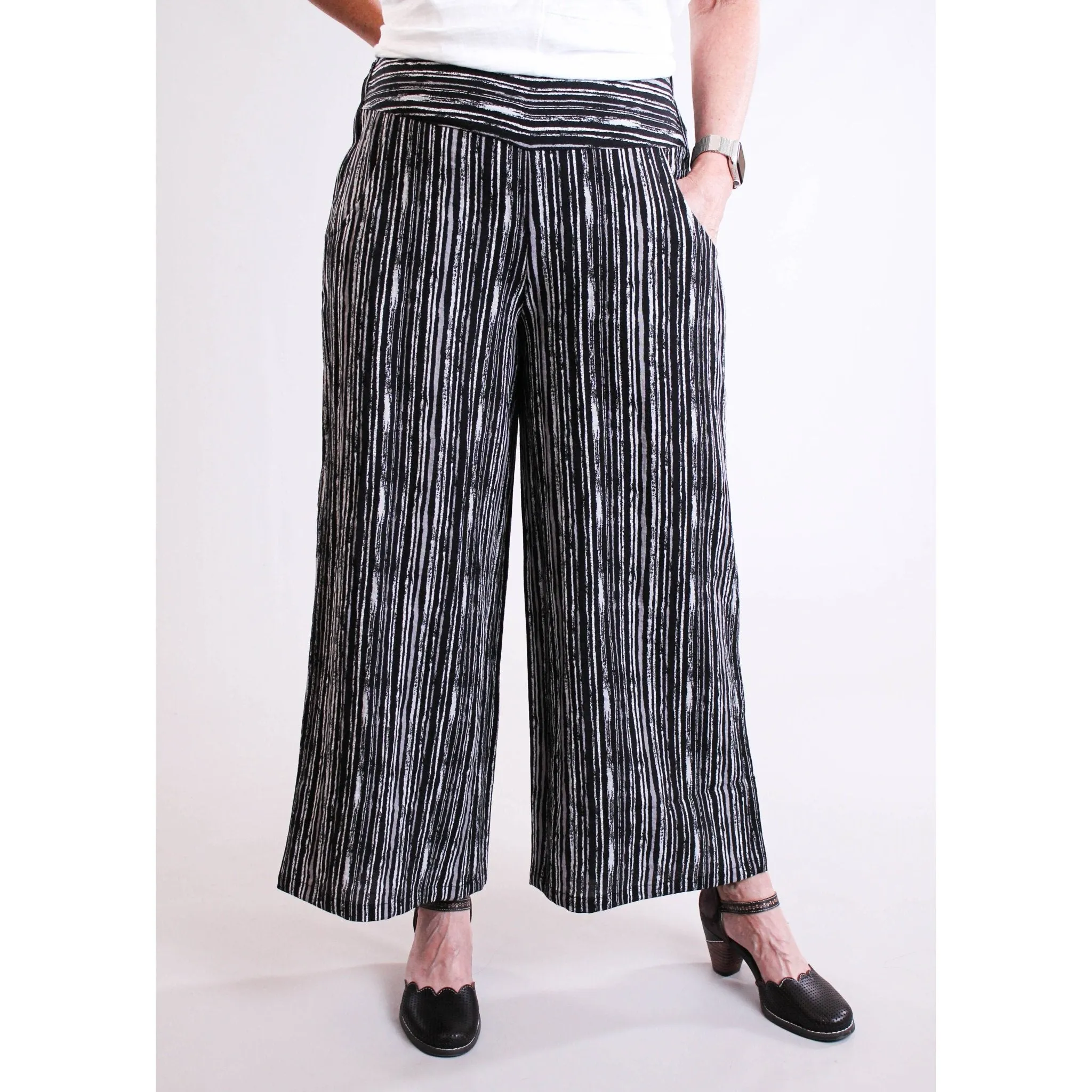 Habitat Striped Express Crop Pant