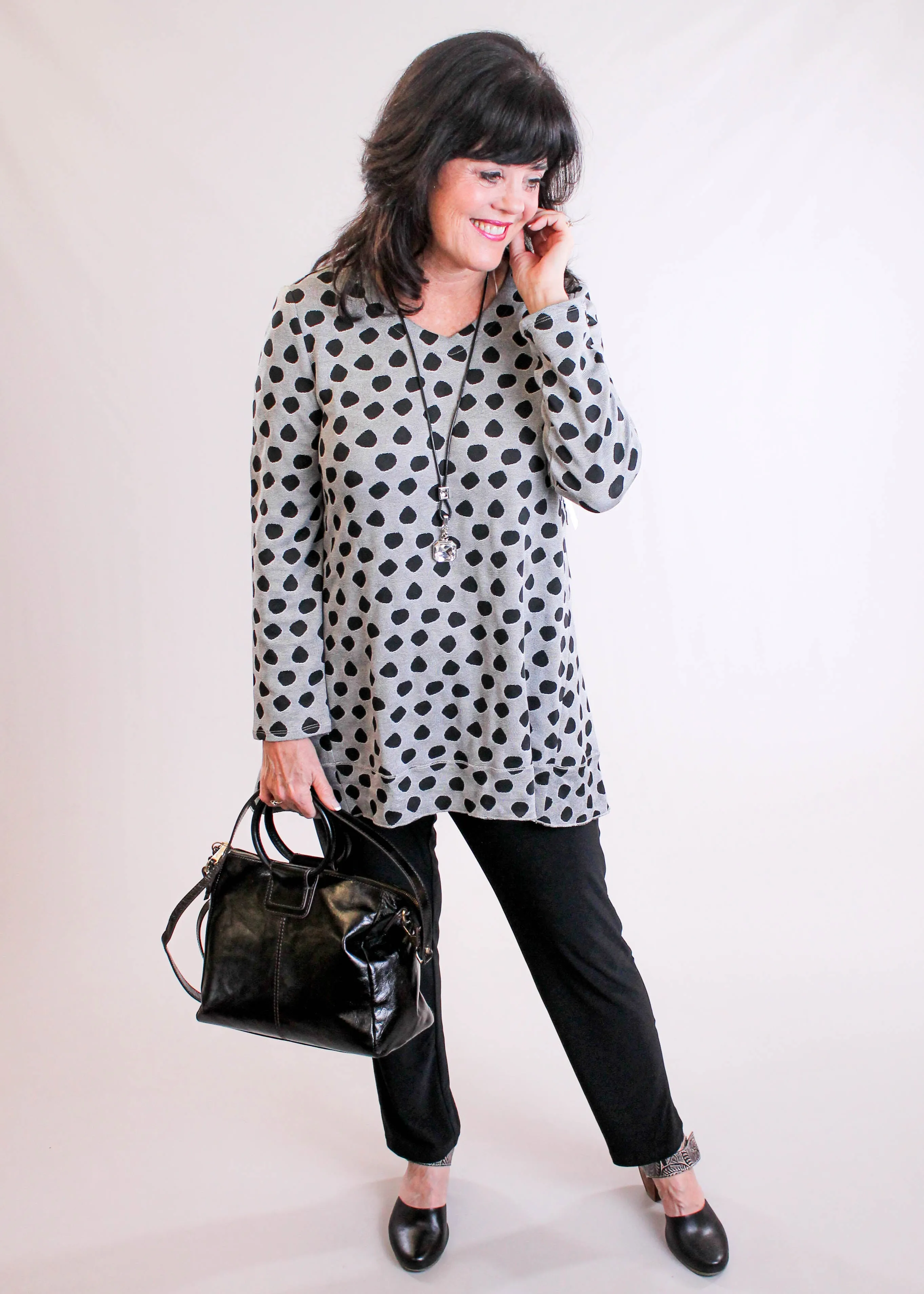 Habitat Textured Dot Tunic