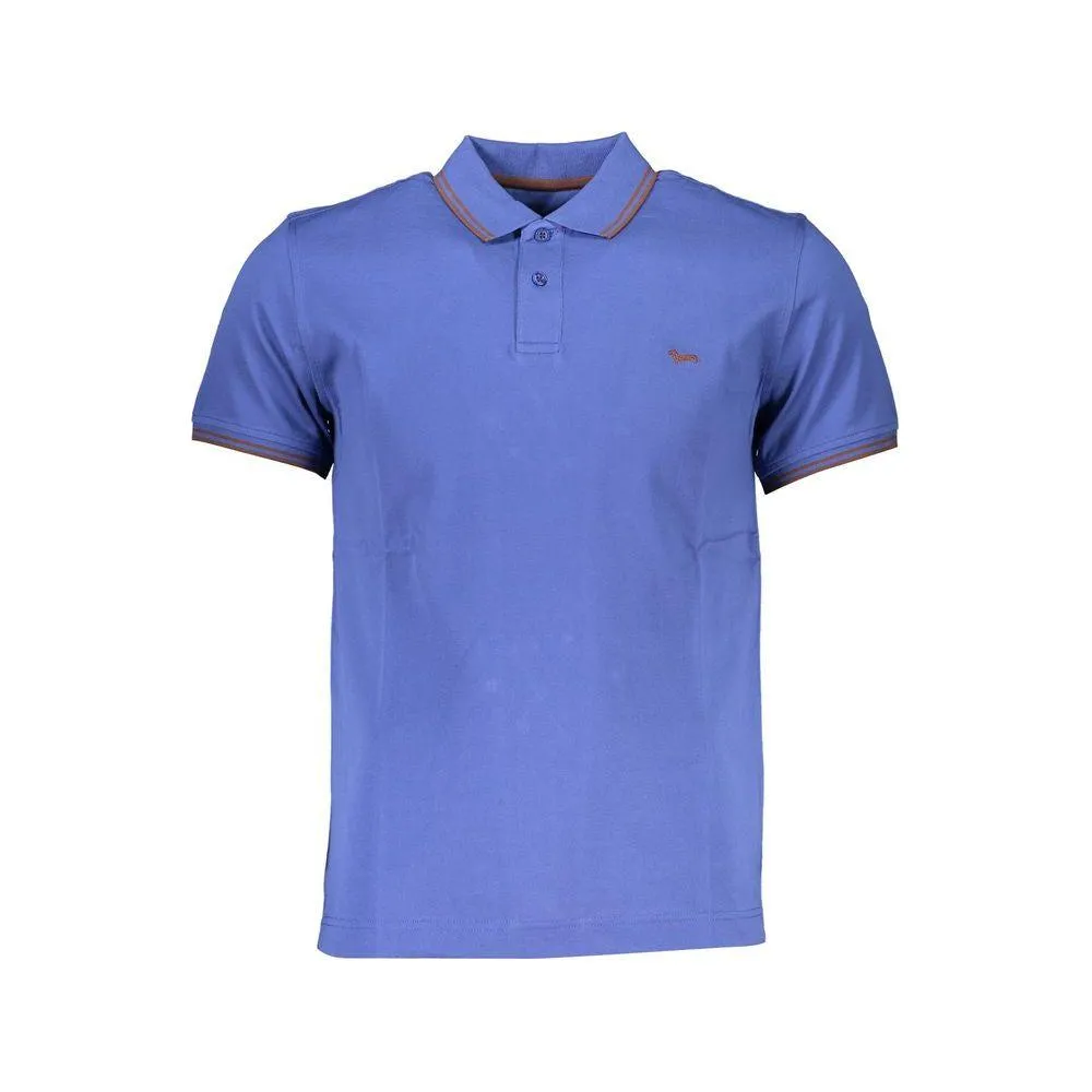 Harmont & Blaine Sleek Summer Polo with Contrast Details