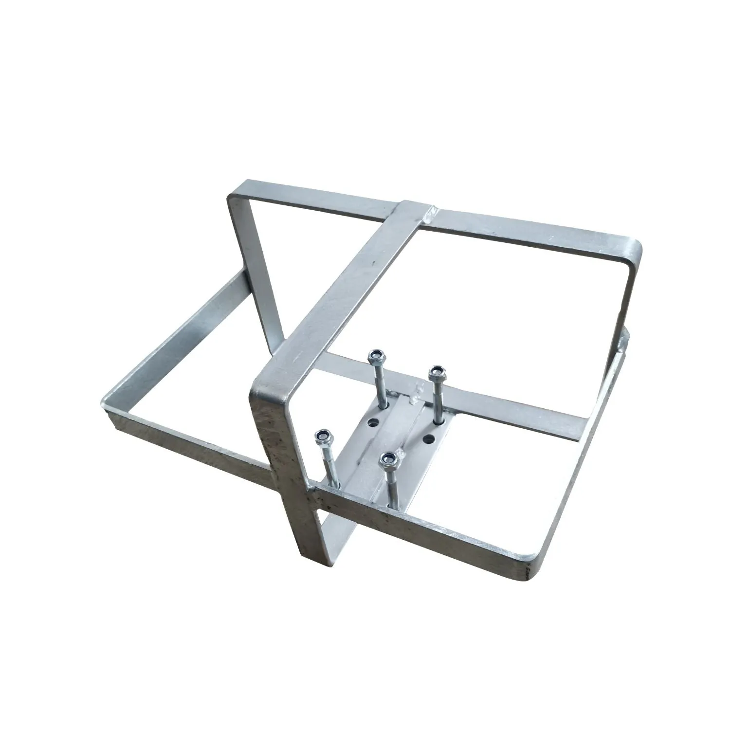 Heavy-Duty 20L Galvanized Jerry Can Holder for 4x4 Trailer