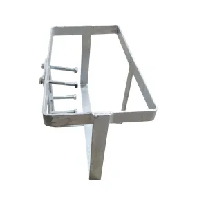 Heavy-Duty 20L Galvanized Jerry Can Holder for 4x4 Trailer