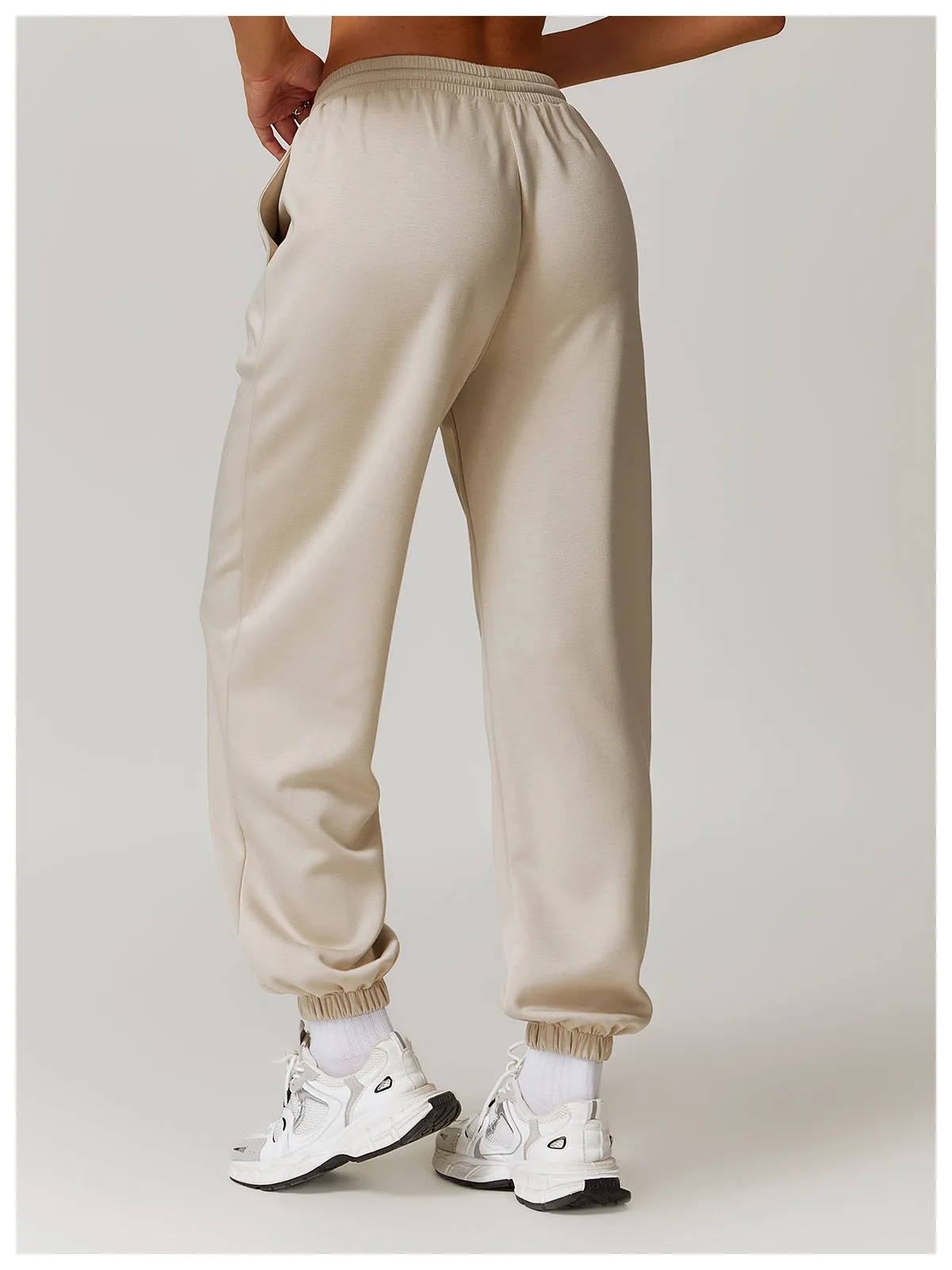 High-Waist Relaxed Fit Trousers