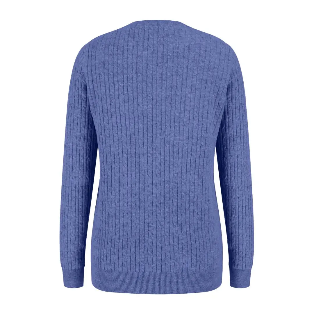 Hoggs of Fife Lauder Ladies Cable Pullover