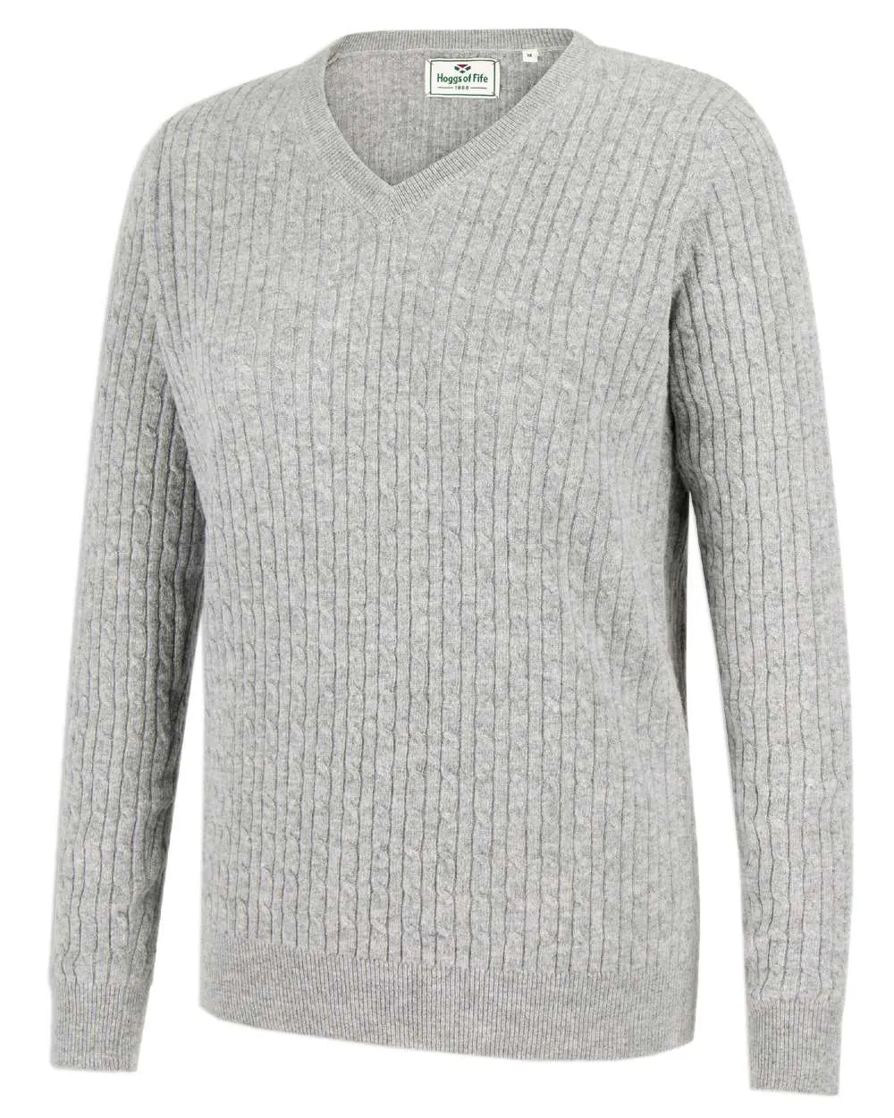 Hoggs of Fife Lauder Ladies Cable Pullover